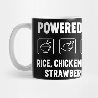 Chicken  and Rice strawberry bodybuilder Mug